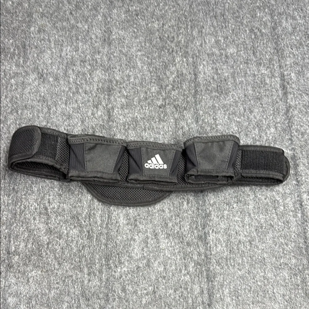 Adidas Black Running Belt Sleek Adjustable Accessory